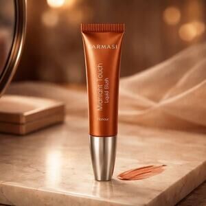 Farmasi Midnight Touch Liquid Blush - Honour a sun-kissed golden peach